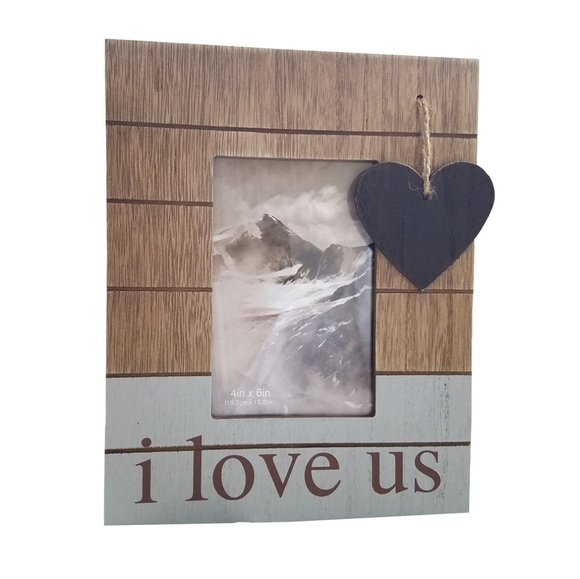 Boston Warehouse Other - 🆕❤i love us Wood Photo Frame Boston Warehouse Other - 🆕❤i love us Wood Photo Frame
